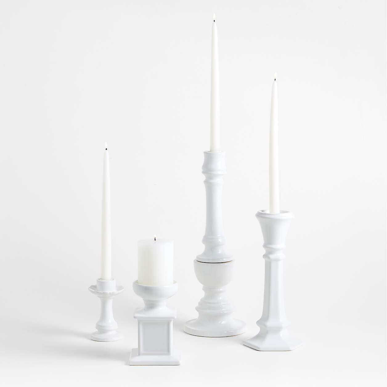 Firenze Candle Holders, Set of 4 | Crate & Barrel