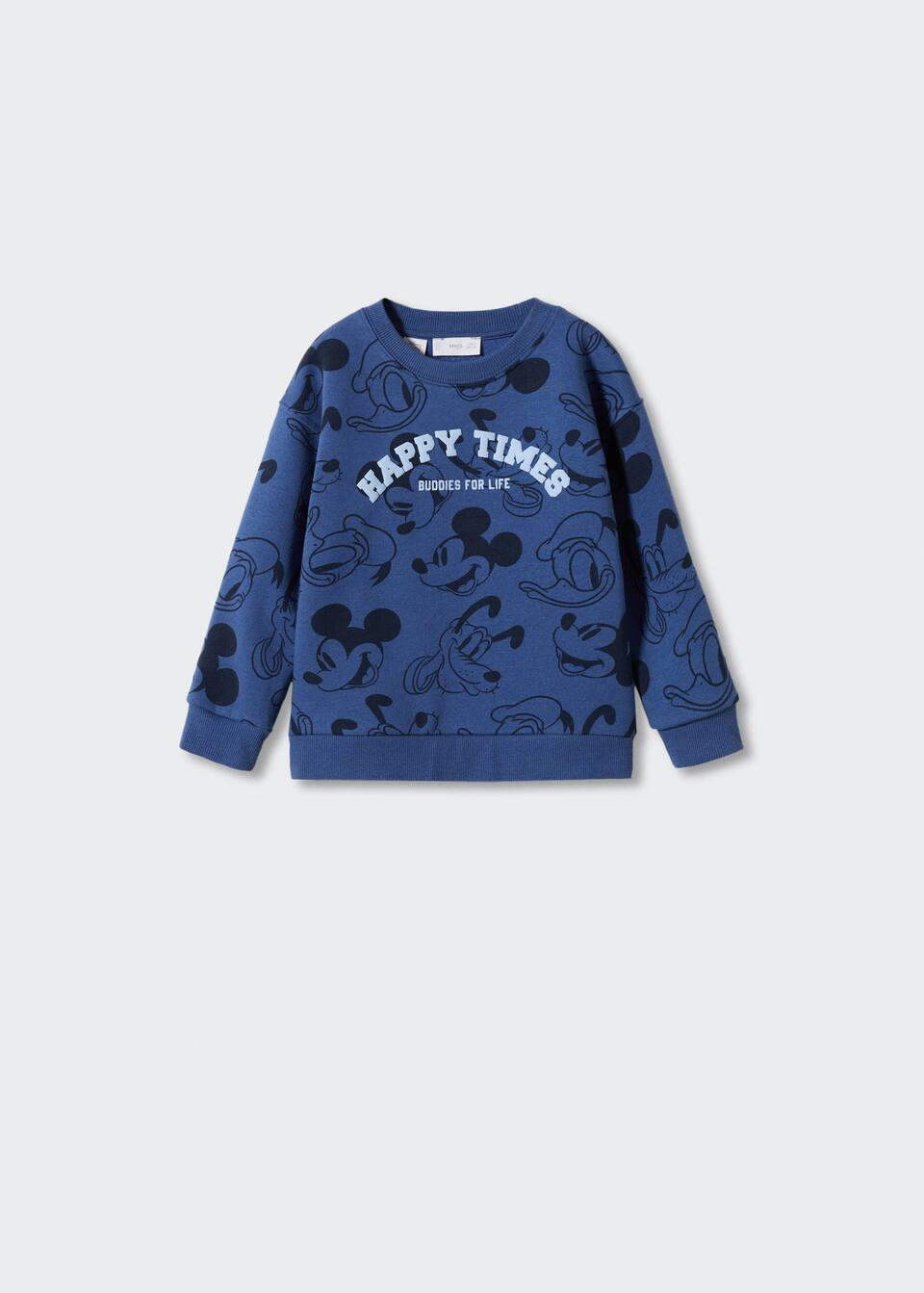 Disney print sweatshirt -  Girls | Mango Kids USA | MANGO (US)