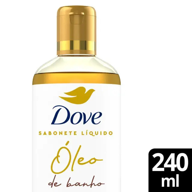 Sabonete Líquido Dove Óleo de Banho Glicerinado 240ml | DrogaRaia (BR)