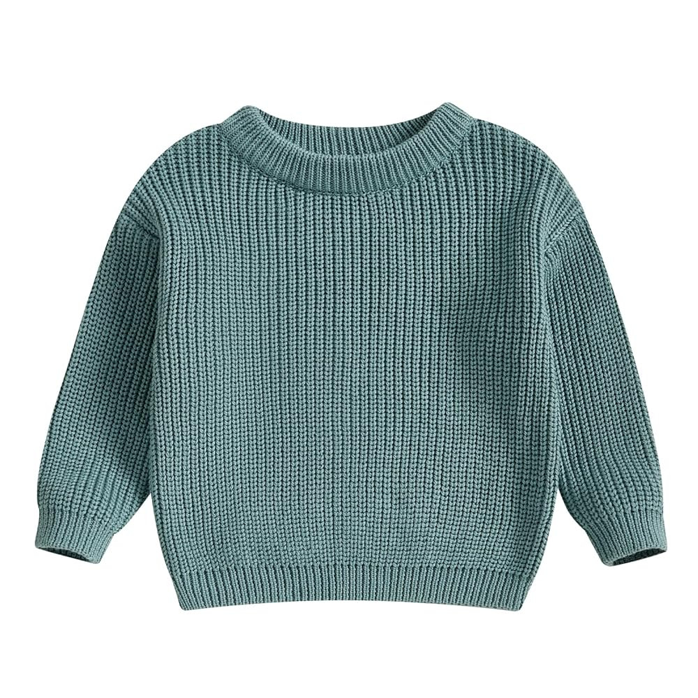 fhutpw Baby Boy Girl Pullover Sweater 3 6 12 18 Months Knit Clothes Unisex Toddler 2T 3T 4T Fall ... | Amazon (US)