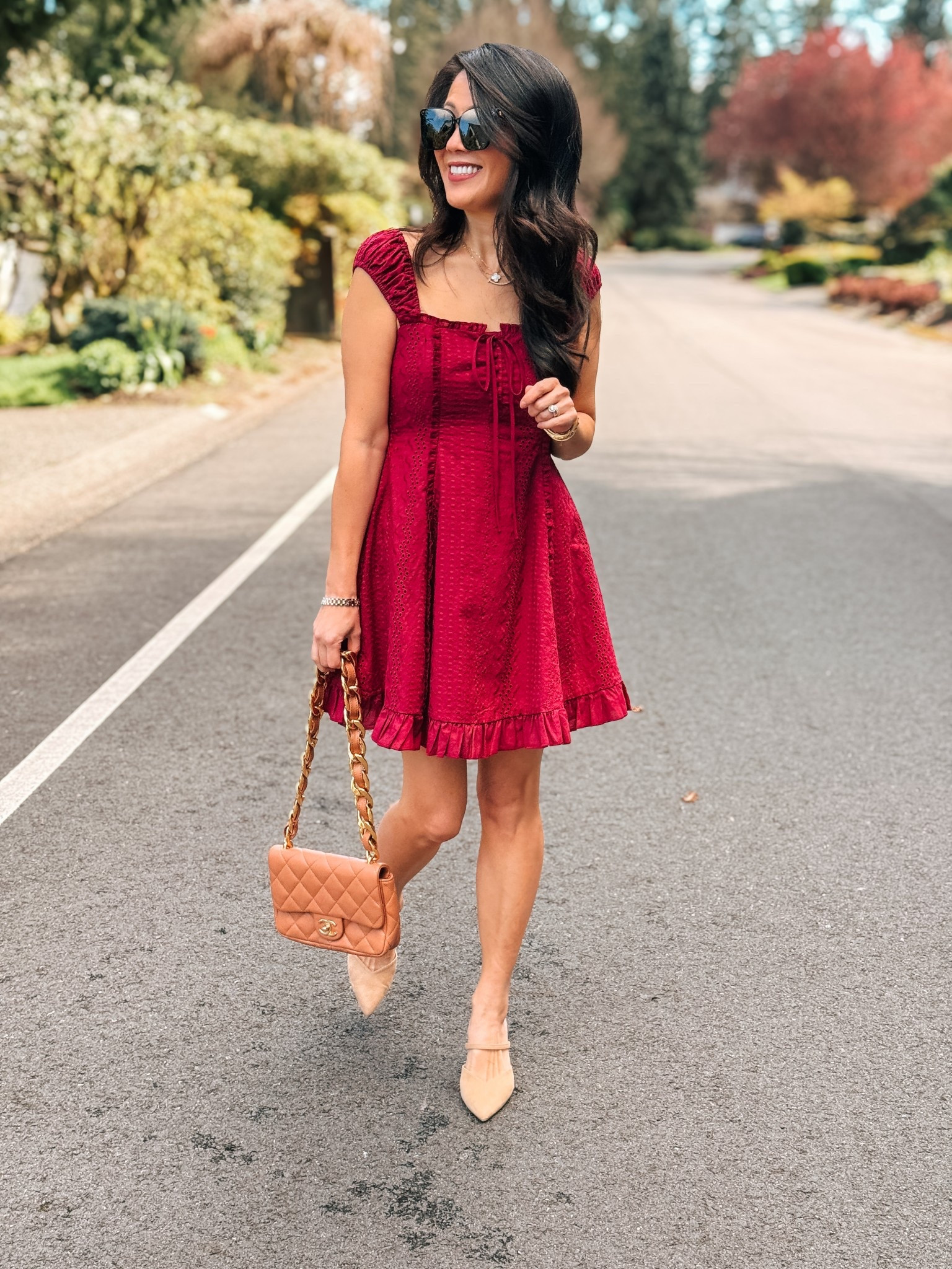 Eyelet dress
Mini dress
Petite friendly dresss

#LTKOver40 #LTKPetite