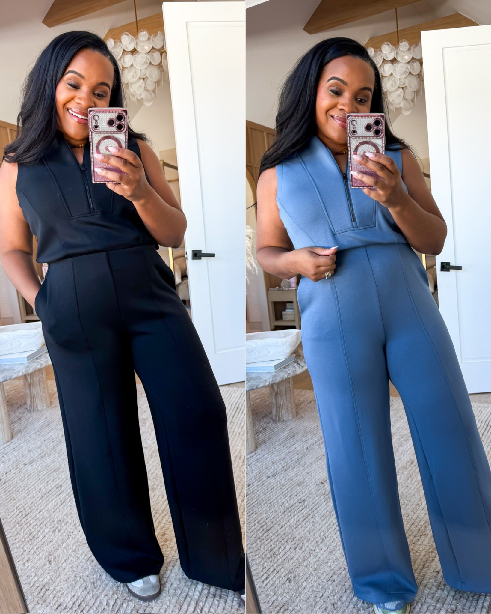 This Spanx jumpsuit is so flattering! Grab this is you want to feel slim & trim 🤩

#LTKMidsize #LTKootd 

#LTKgrwm