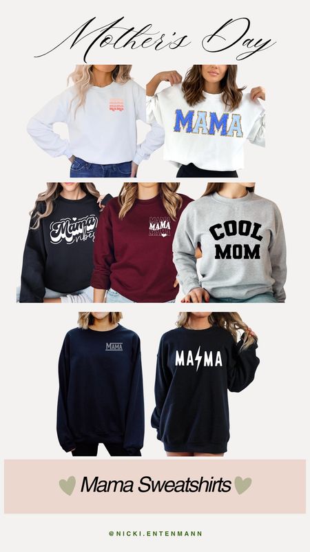 Rounding up some cute Mother’s Day mama sweatshirts for us!! 

Mother’s Day gift guide, mama sweatshirts, Etsy finds, gifts for mom, cute sweatshirts for mama, spring style, 

#LTKSeasonal #LTKstyletip #LTKGiftGuide