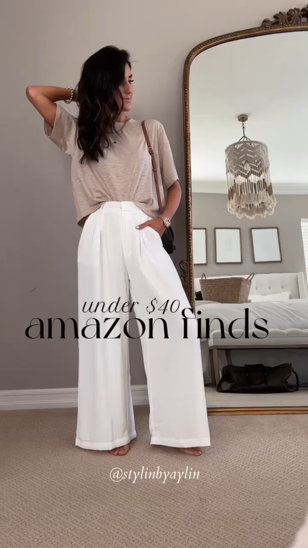Amazon trouser under $40! I'm just shy of 5-7" wearing the size XS trousers and S tee🙌🏼
StylinByAylin, Aylin

#LTKootd #LTKgrwm #LTKOver40