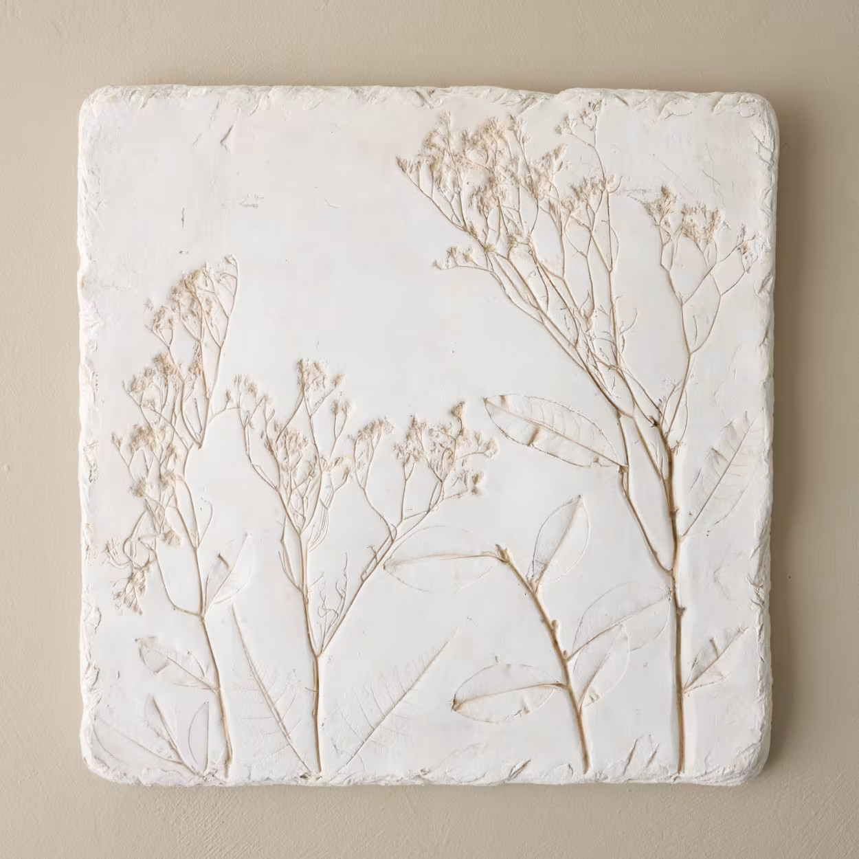 Pressed Flower Plaque | Magnolia