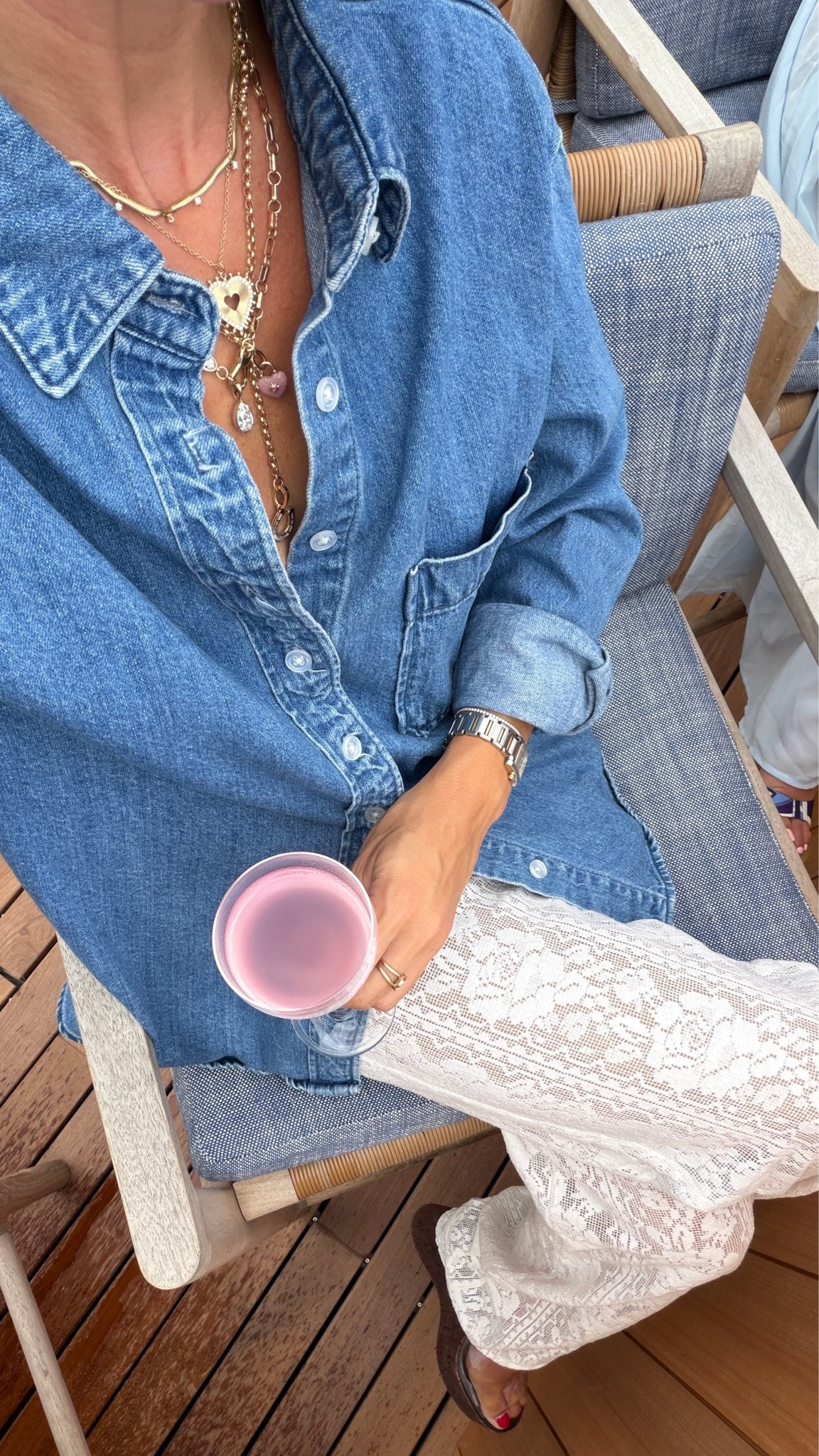 XS bottoms! My top is from Parke but sold out! Linked similar