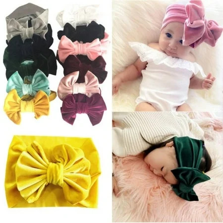 New Kids Girl Baby Toddler Bow Headband Hair Band Accessories Headwear Head Wrap | Walmart (US)