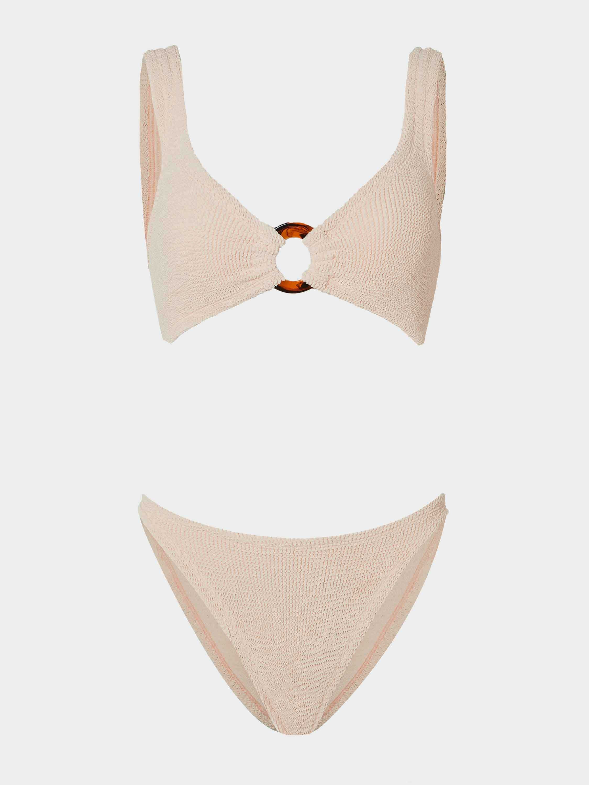 Julia Bikini - Blush | One Size Swimwear | Hunza G - Blush / One size / TBG | HUNZA G