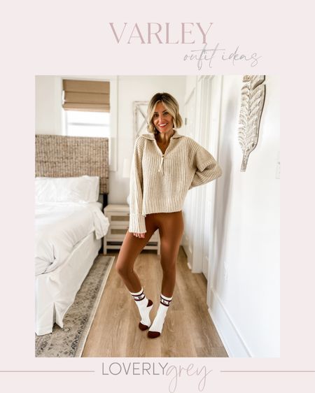 Loungewear from Varley that I’m loving! I am wearing an XS in these pieces! Leggings are the color: Rawhide and the half zip is in: Birch

Loverly Grey, casual outfit idea

#LTKstyletip #LTKGiftGuide #LTKSeasonal