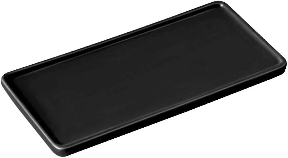 Floatant Bathroom Sink Tray Ceramic Kitchen Tray Small Candle Tray Rectangle Perfume Tray Organiz... | Amazon (US)
