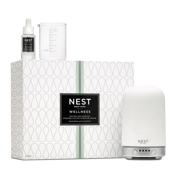 NEST Fragrances Misting Electronic Diffuser Set with Wild Mint & Eucalyptus Fragrance Oil | Bloomingdale's (US)