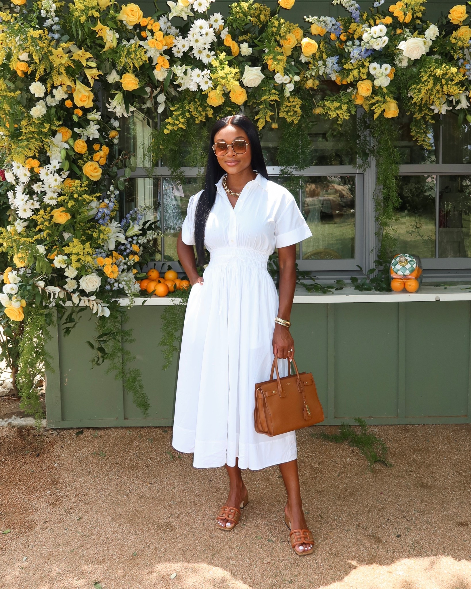 This white midi dress is one of my favorites this season! 🤍

#LTKShoeCrush #LTKWorkwear #LTKSeasonal
