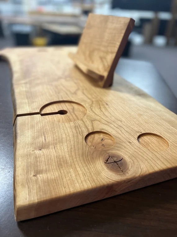 Live Edge Bath Caddy  Bath Tray  Wine Glass Holder  Tea Mug | Etsy | Etsy (US)