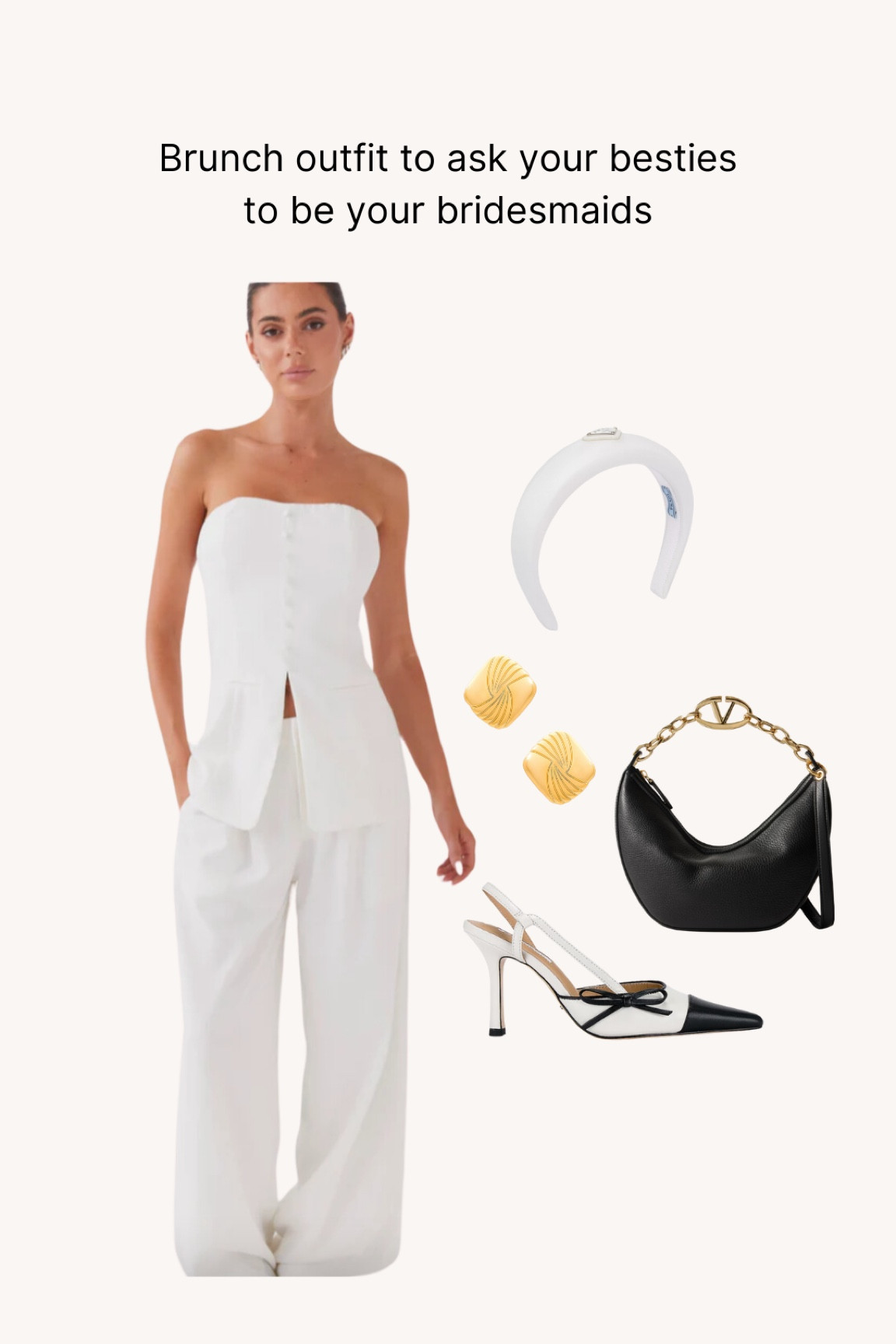 The perfect brunch outfit to ask your besties to be your bridesmaids. 

#LTKwedding #LTKstyletip