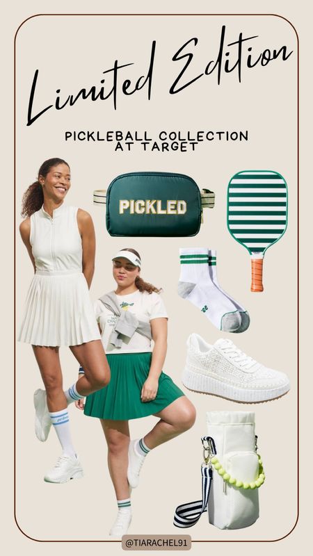 How freaking cute is this limited edition pickleball collection at Target?? Would be good gifts too 

#LTKfamily #LTKGiftGuide #LTKfitness
