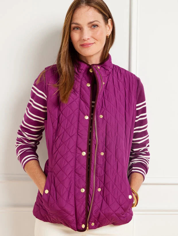 Quilted Vest | Talbots