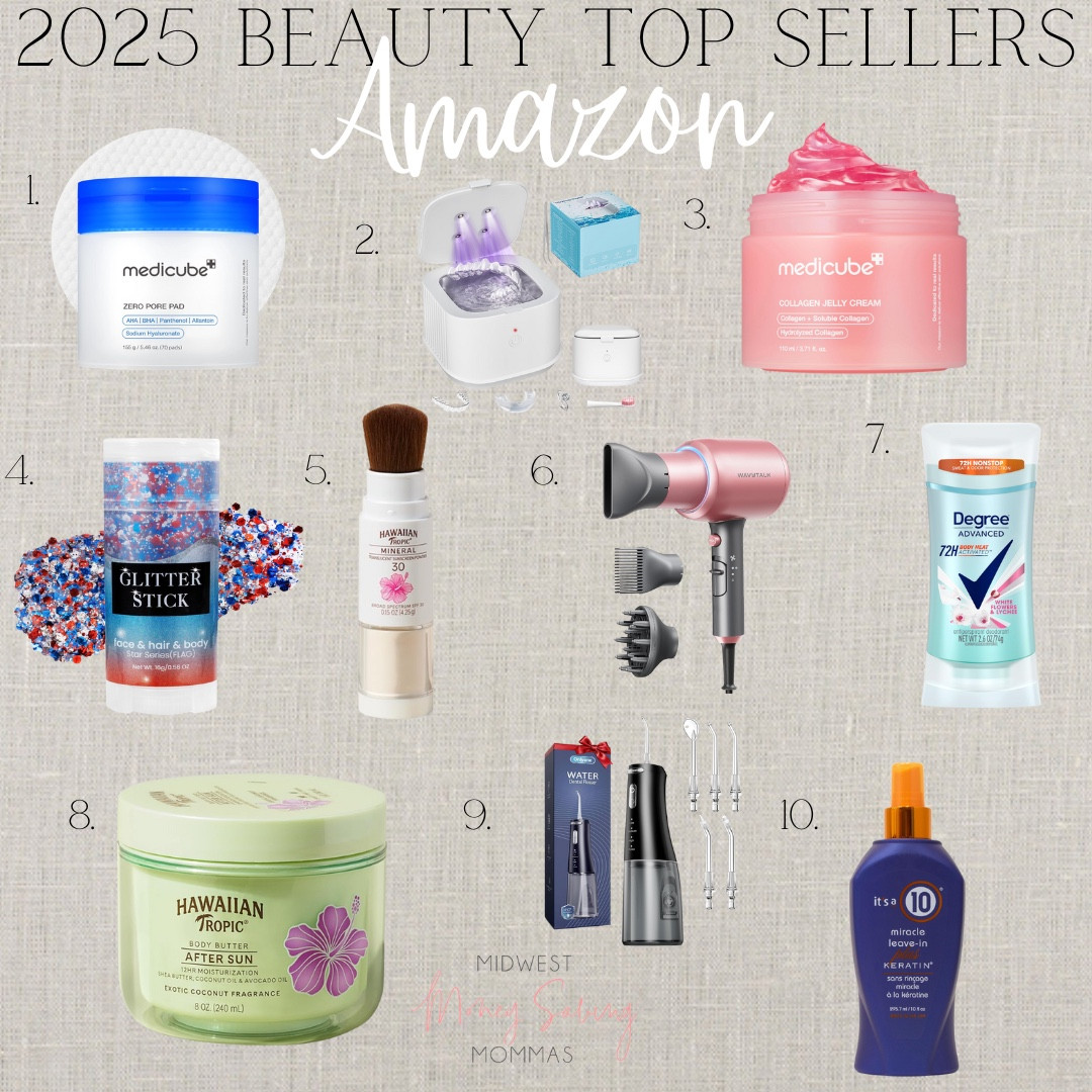 2025 beauty top sellers

Best sellers  Amazon beauty  skincare  makeup  sunscreen  hair care 

#LTKSeasonal #LTKBeauty #LTKFindsUnder50