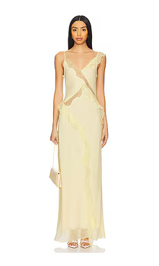 Bec + Bridge Knox Maxi Dress in Ice Yellow from Revolve.com | Revolve Clothing (Global)