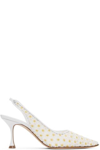 White Margolina Heels | SSENSE