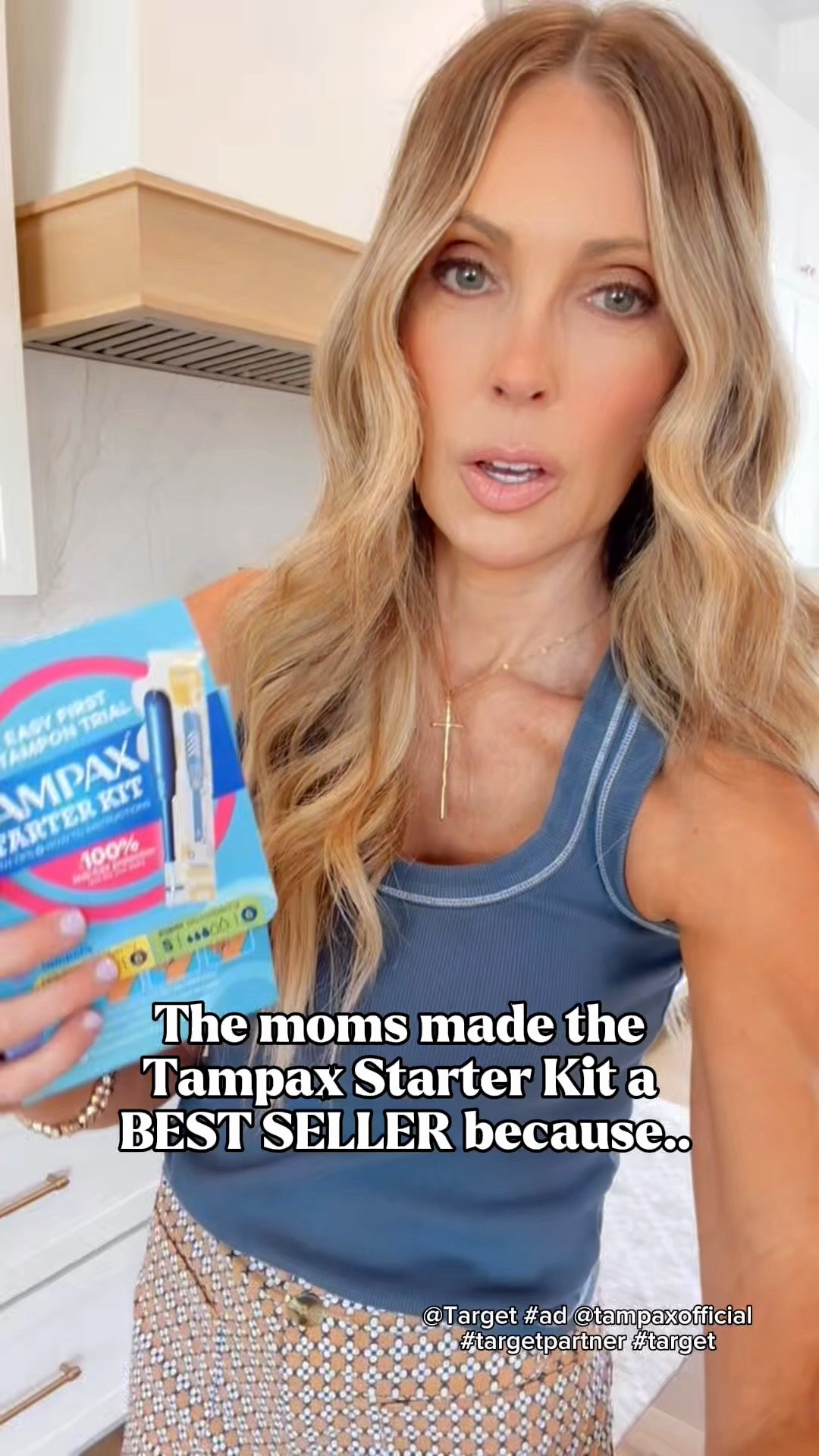 #ad I may have started with tablescapes, but I’m back for the real-life conversations with Tampax Starter Kits. Talking openly about periods is important because it helps our girls feel prepared, confident and comfortable asking questions when they need support. Get up to $2 off until 9/19/26. 


@target #targetpartner #target @tampaxofficial #tampaxpartner