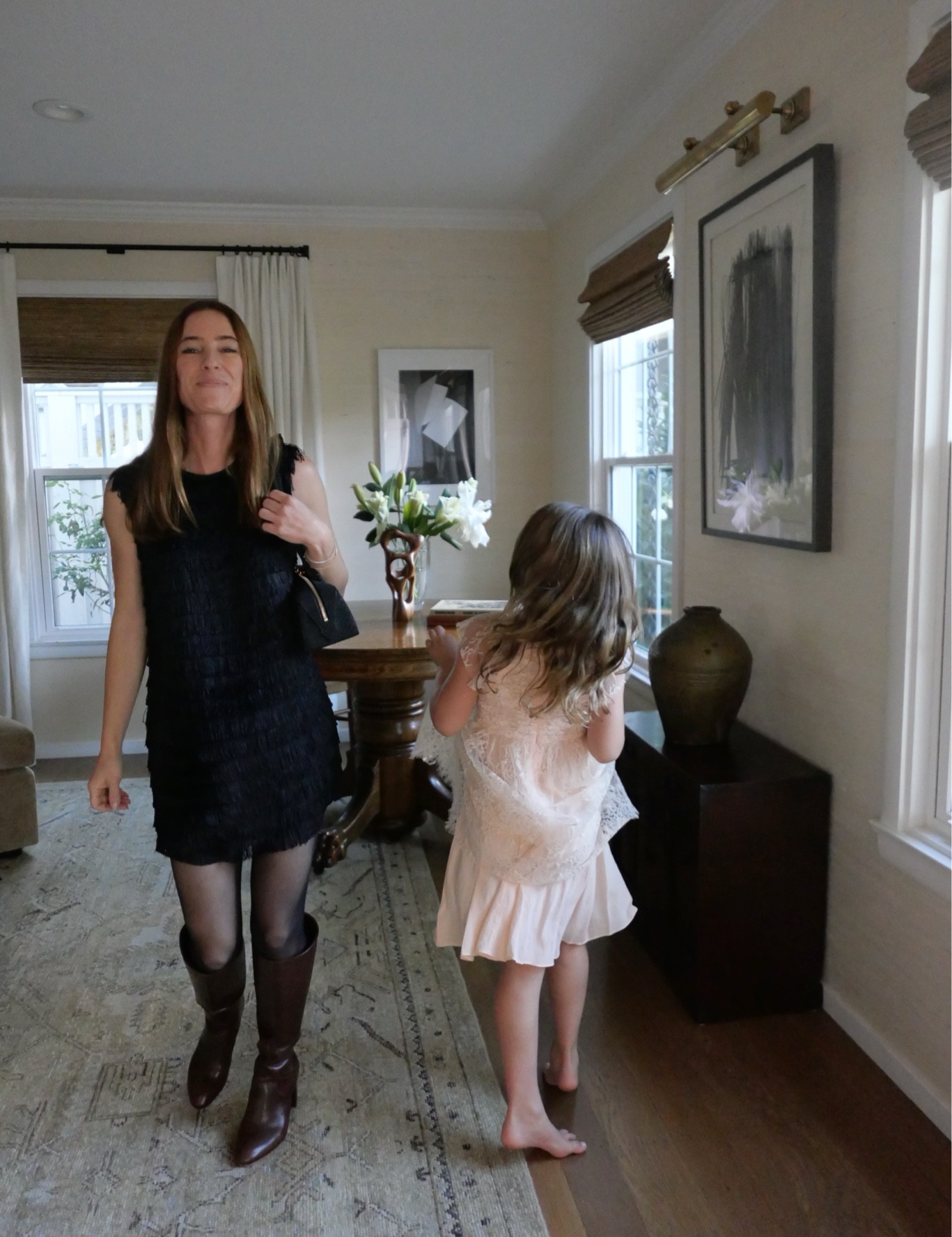 Dance party with my best girl in Doen!! 

All of my holiday favorites from their new collection!… they always have the most special festive dresses for little girls too. #LTKFall 
 