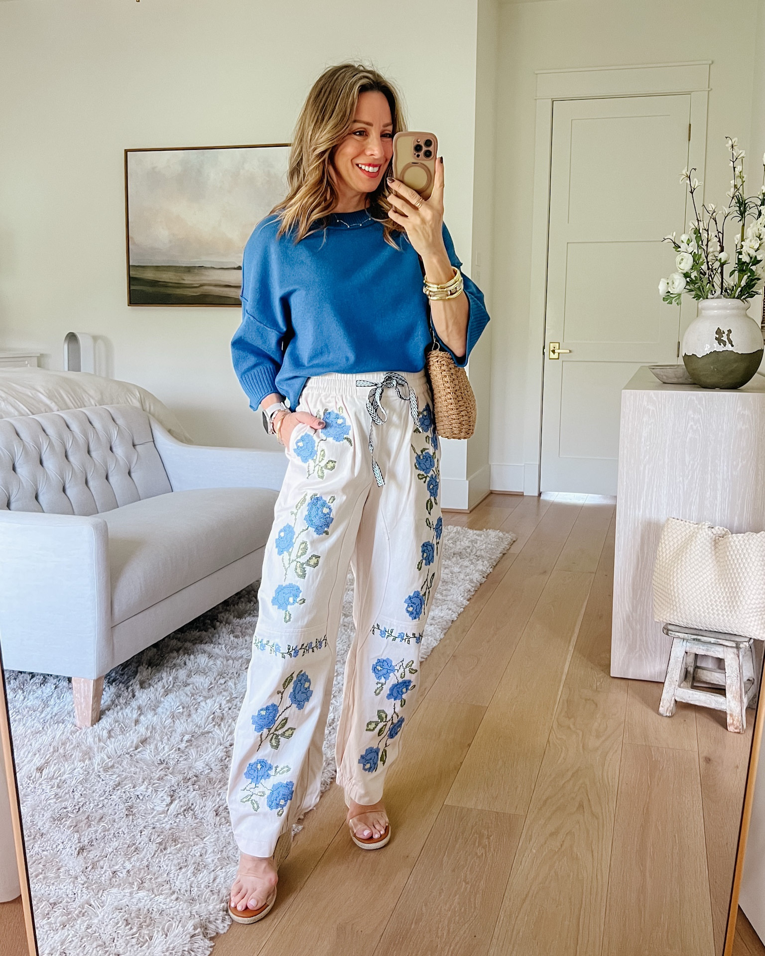 I’m smitten with these embroidered pants from Amazon! Definitely looks like a boutique or Free People style 

Top Fit: I’m wearing a Small

Pants Fit: I’m wearing an XS

#LTKmomlife #LTKgrwm #LTKPetite