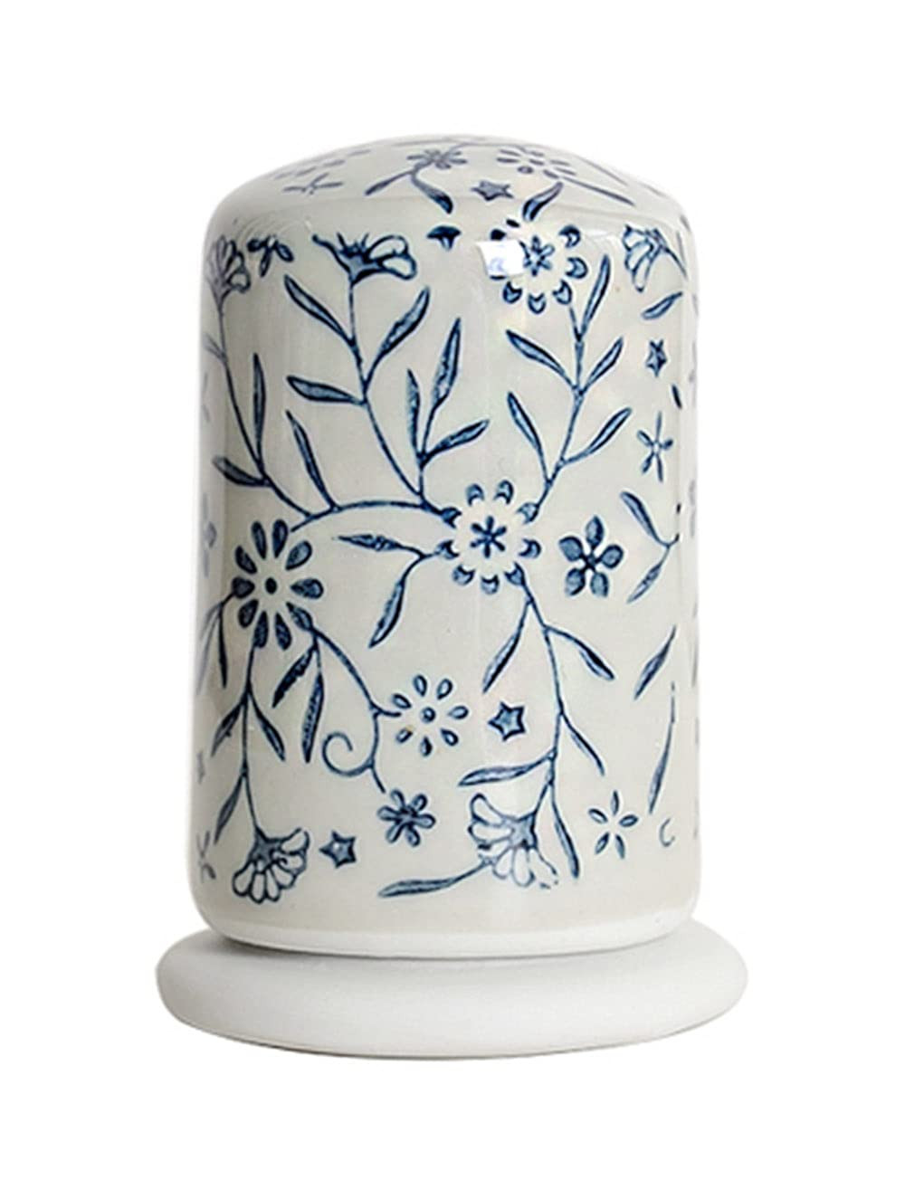123Arts Ceramic Toothpick Holder Retro Hand Painted Flower Toothpick Box,Table Decoration | Amazon (US)