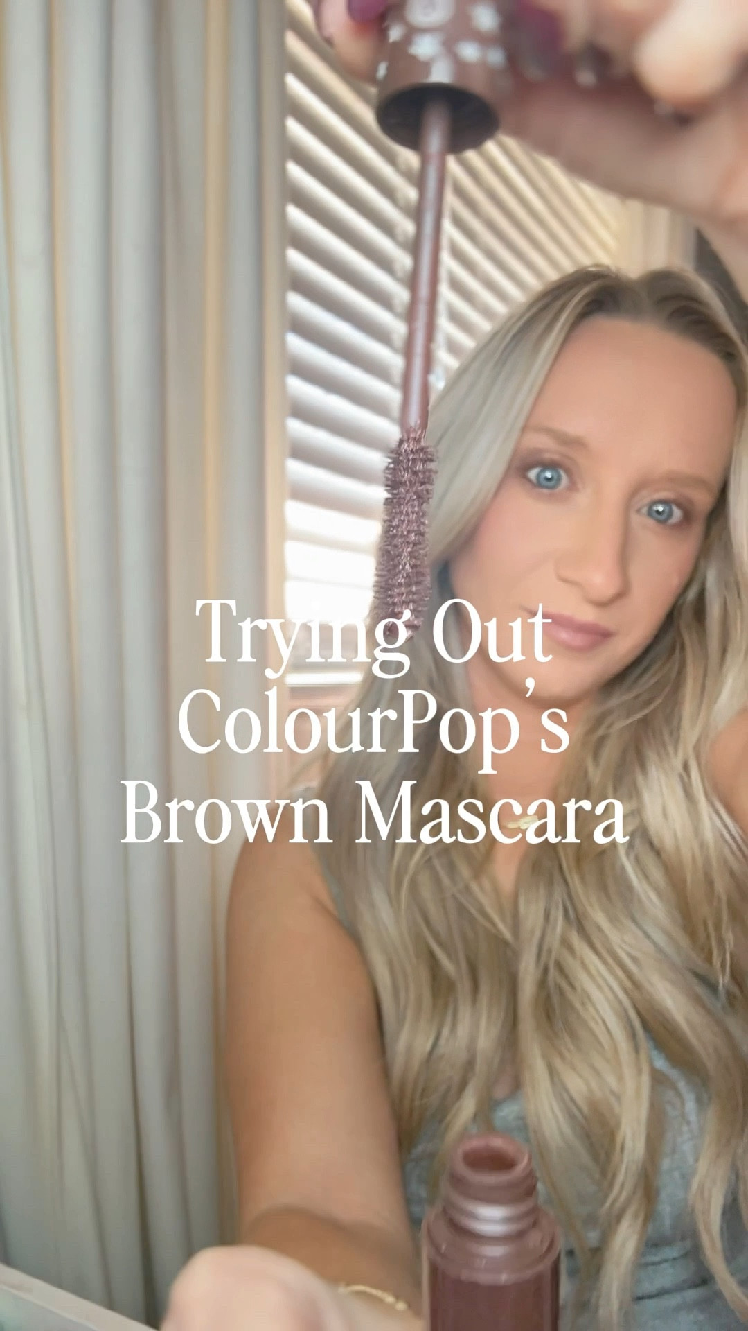 If you have blue eyes you HAVE to try Brown Mascara! It makes your eyes pop! Comment 💙SHOP💙 to try out this @colourpopcosmetics BFF volumizing mascara that I’m loving!  

#colourpopcosmetics #blueeyes #brownmascara #grwm #makeup #makeuptryon 



#LTKSaleAlert #LTKBeauty #LTKgrwm