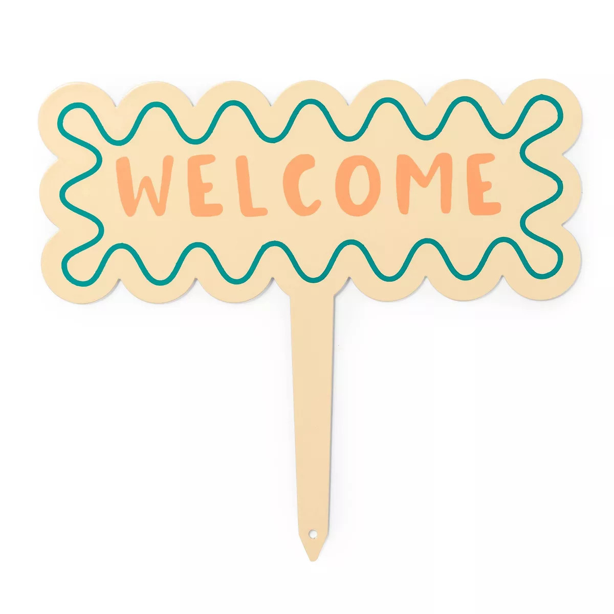 Metal Garden Stake Outdoor Decor Welcome - Bullseye's Playground™ | Target