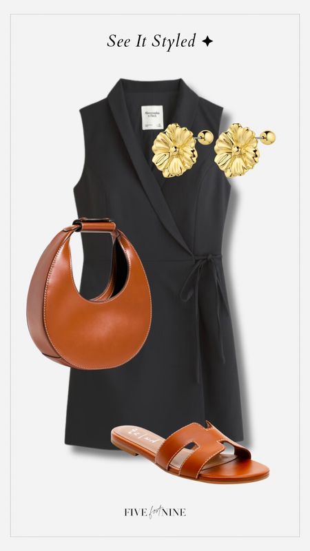 Black mini wrap dress on sale 

#LTKSpringSale #LTKfindsunder100 #LTKparties