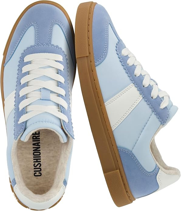 CUSHIONAIRE Balance Womens Sneakers, Casual Tennis Shoes for Women with Memory Foam and Slip Resi... | Amazon (US)