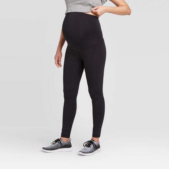 Crossover Panel Active Maternity Leggings - Isabel Maternity by Ingrid & Isabel™ | Target