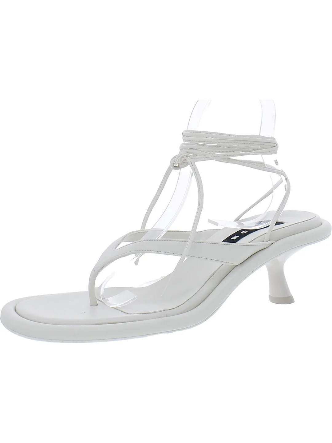 Womens Faux Leather Strappy Thong Sandals | Shop Simon