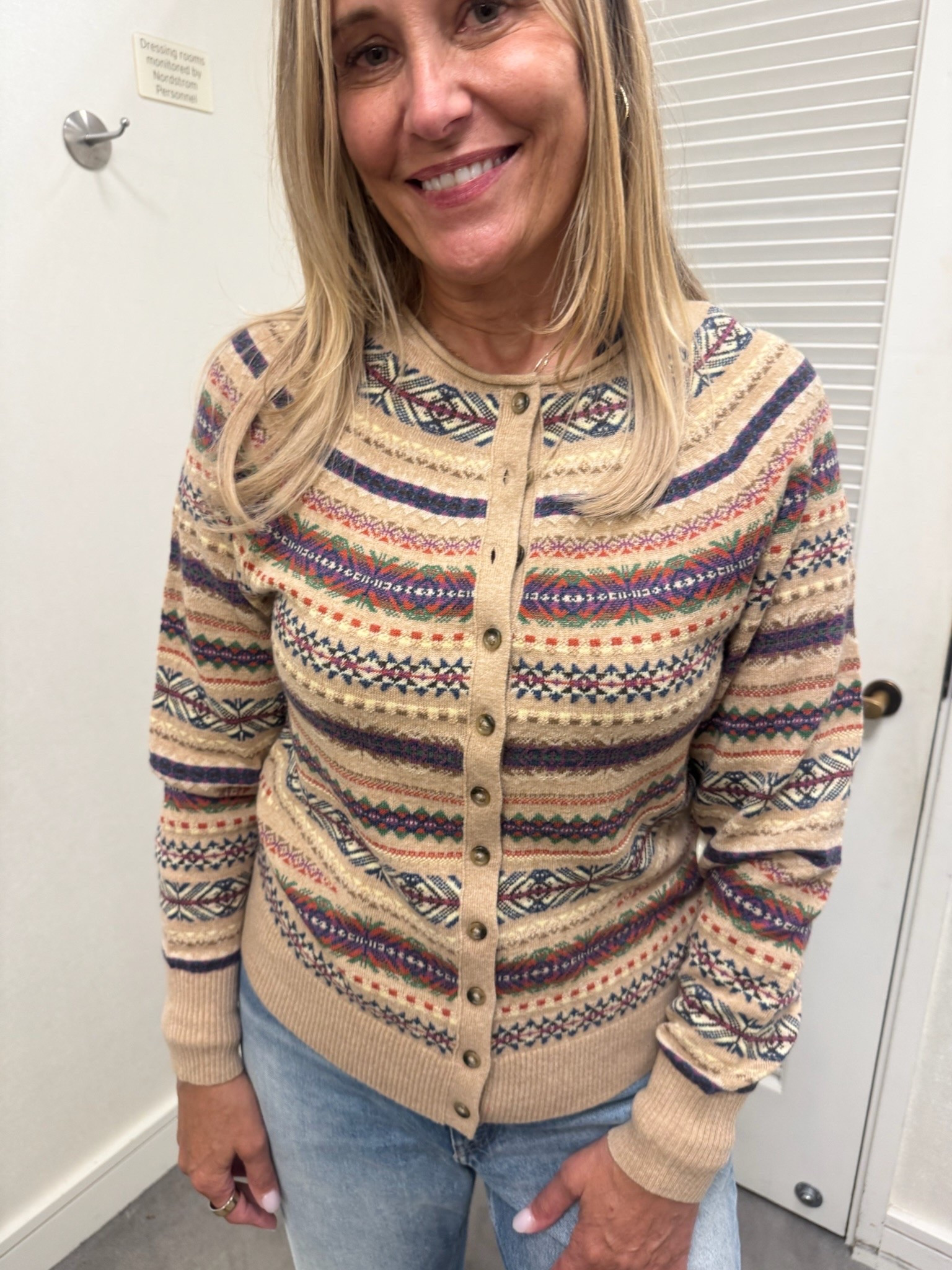 This fair isle wool blend cardigan is one of my favorite finds from NSALE! This is one of those items that is going to be trending all throughout fall and summer! Perfect time to grab it while is discounted during the Nordstrom anniversary sale!

#LTKootd #LTKgrwm #LTKdayinmylife