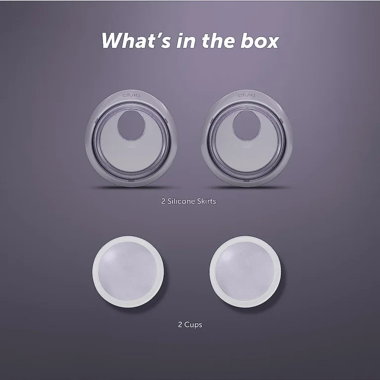 Elvie Catch Milk Collection Shells , Set of Two Discreet Leak-Protection Silicone Cups, Reuse You... | Walmart (US)