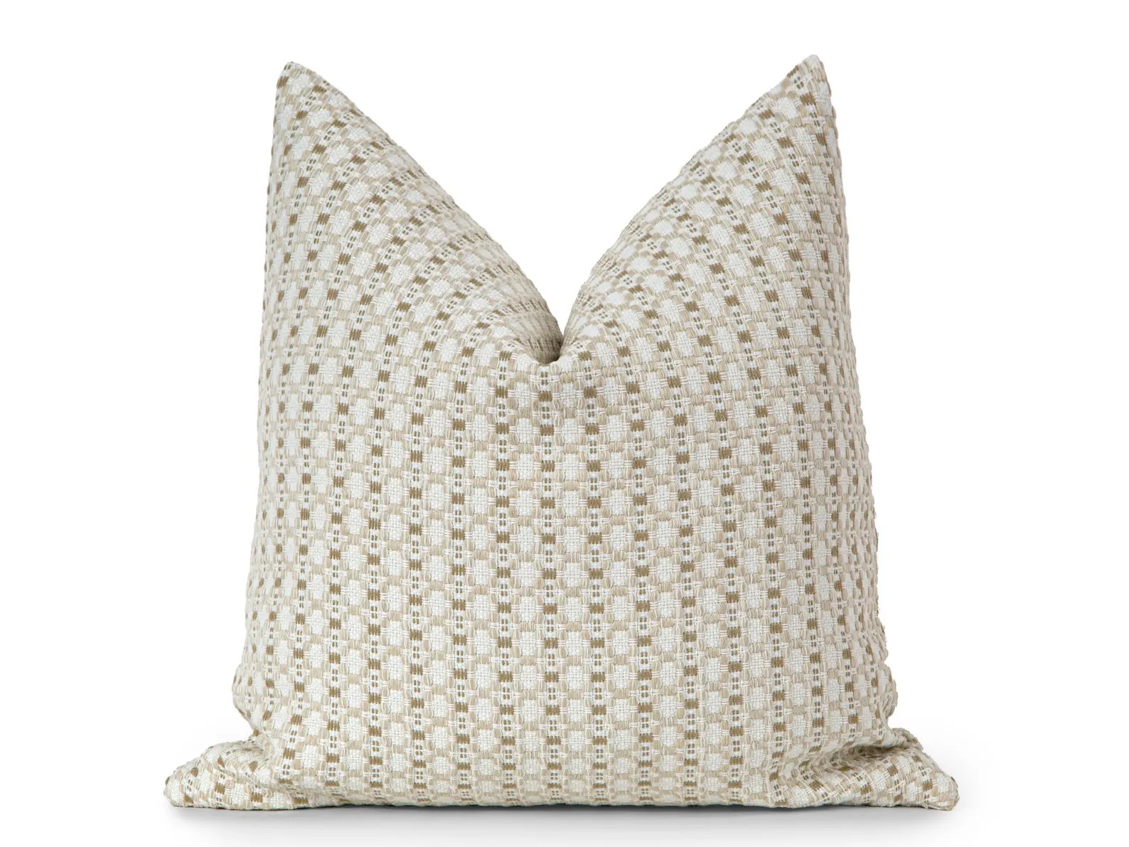 Cream Textured Woven Pillow Cover | Neutral Cozy and Chic Style | Etsy (US)