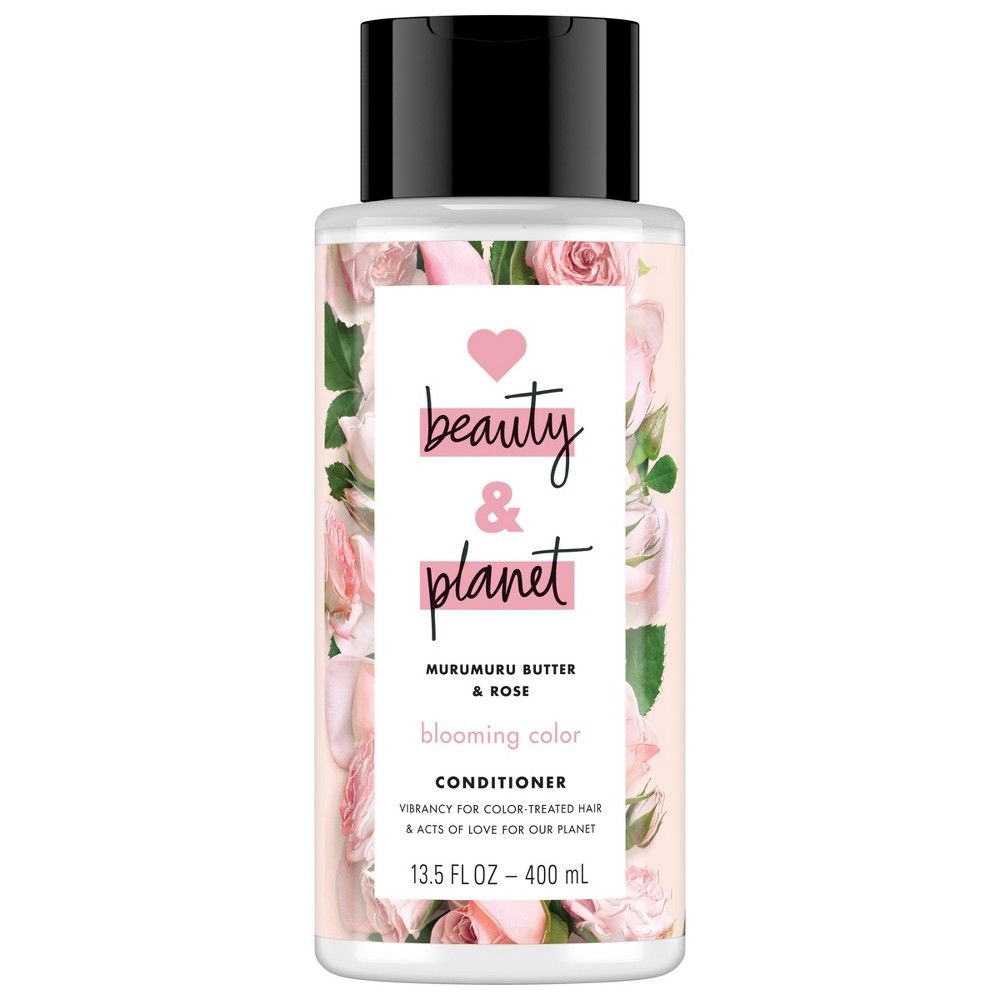 Love Beauty And Planet Murumuru Butter & Rose Blooming Color Conditioner - 13.5 fl oz | Target