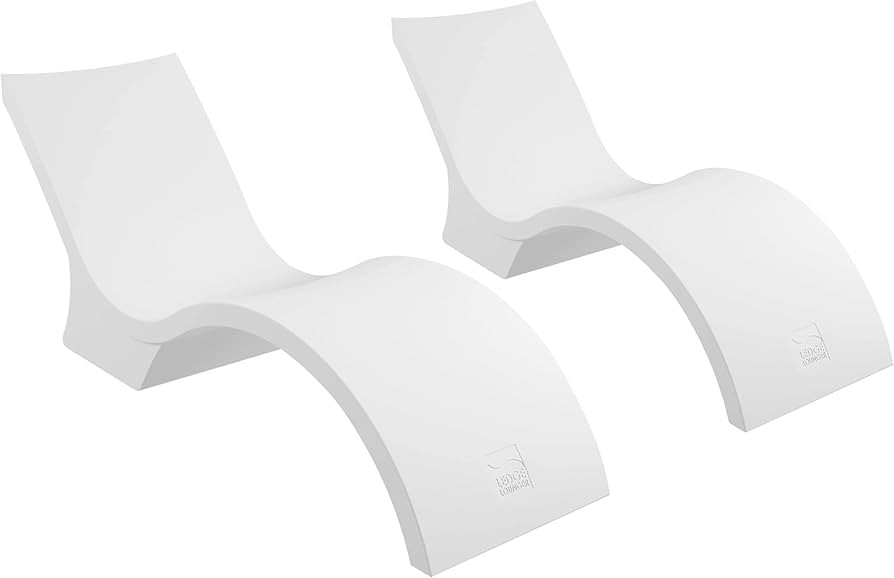 Ledge Lounger - Signature Chaise Deep - Inside Pool & Sun Shelf Lounge Chair - Designed for Deep ... | Amazon (US)