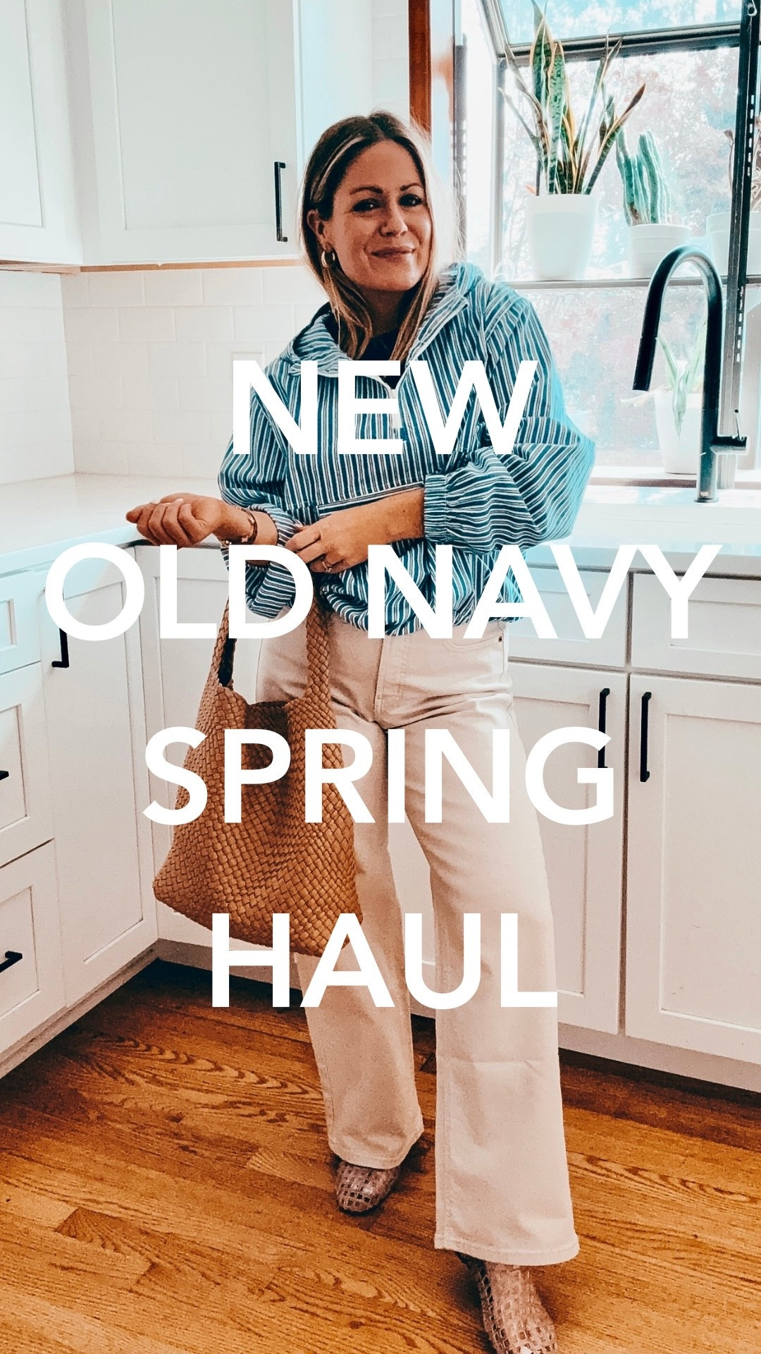 new old navy spring haul! 

Sizing info:
-chambray ankle pants: S petite 
-white jeans: 4 petite
-striped pullover: XS
-jelly mules: my true size 6
-linen shorts: S
-cotton sweater: XS
-gauze skort: XS

#LTKPetite #LTKootd #LTKSaleAlert