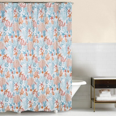 C&F Home Tangerine Coast Shower Curtain | Target