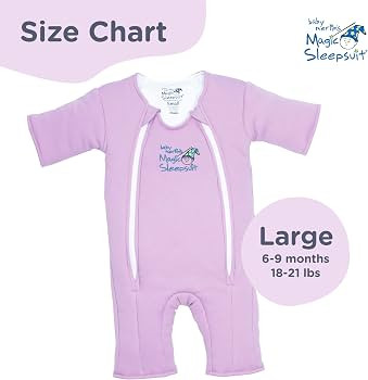 Baby Merlin's Magic Sleepsuit - 100% Cotton Baby Transition Swaddle Sleep Suit for Infants 6-9 Mo... | Amazon (US)