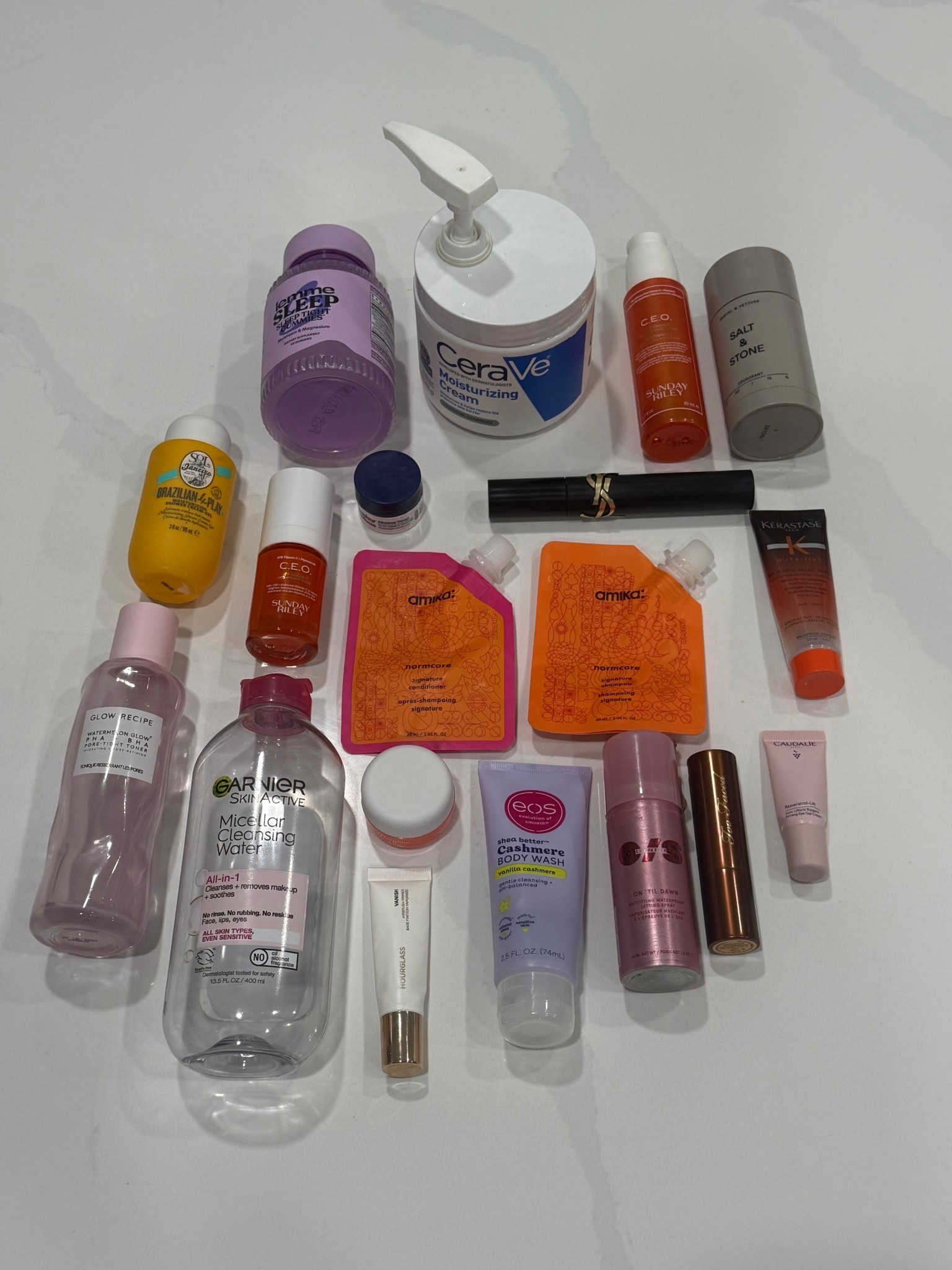my monthly empties from november

so so many this much - so many goodies

lemme, cerave, summer riley, salt and stone, YSL, kerastase, amika, sol de janeiro, aquaphor, glow recipe, garnier, hourglass, eos, one size, two faced and caudile 

 #LTKGiftGuide #LTKHoliday #LTKselfcare