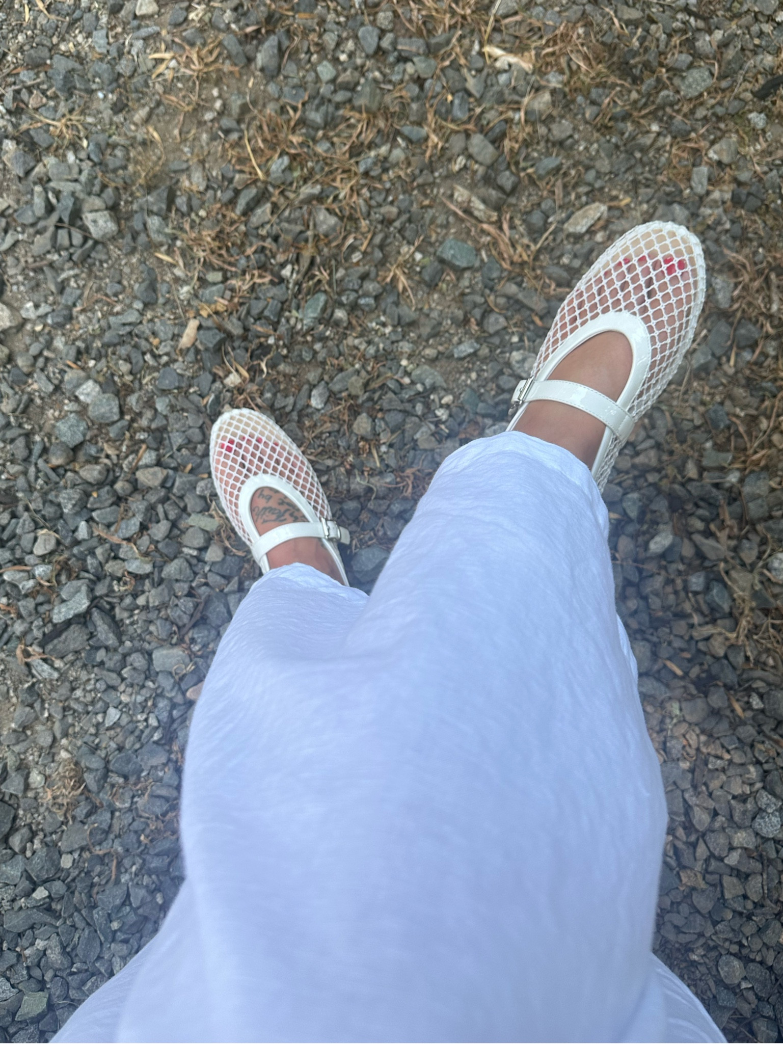 Mesh flats from Amazon 

#LTKFindsUnder50 #LTKSeasonal #LTKShoeCrush