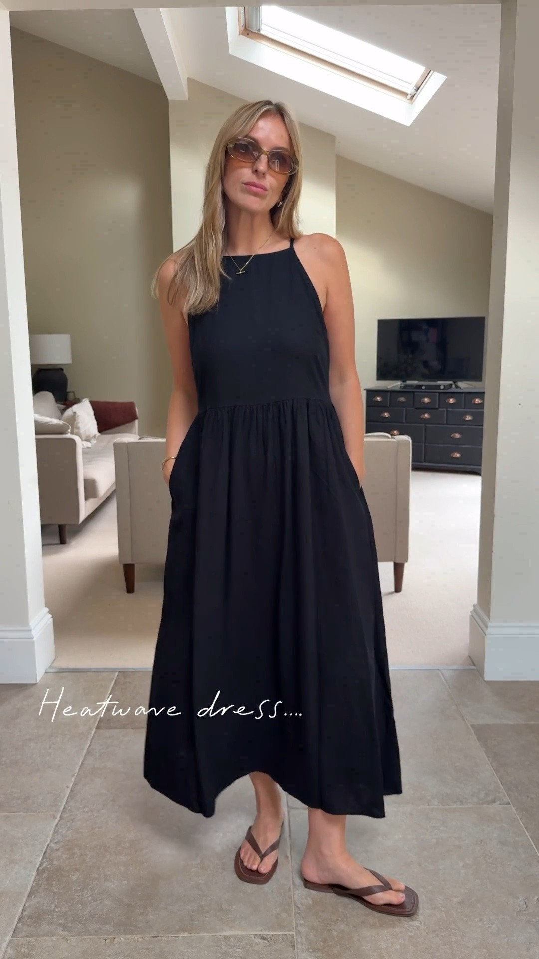 Under £25 
Linen viscose sundress - perfect for the heatwave 
20% off this weekend . 
Available in white too. 
Dresses

Wearing a U.K. 14 true to size

#LTKsummer #LTKdresses #LTKtravel #LTKsummer #LTKspring #LTKdresses