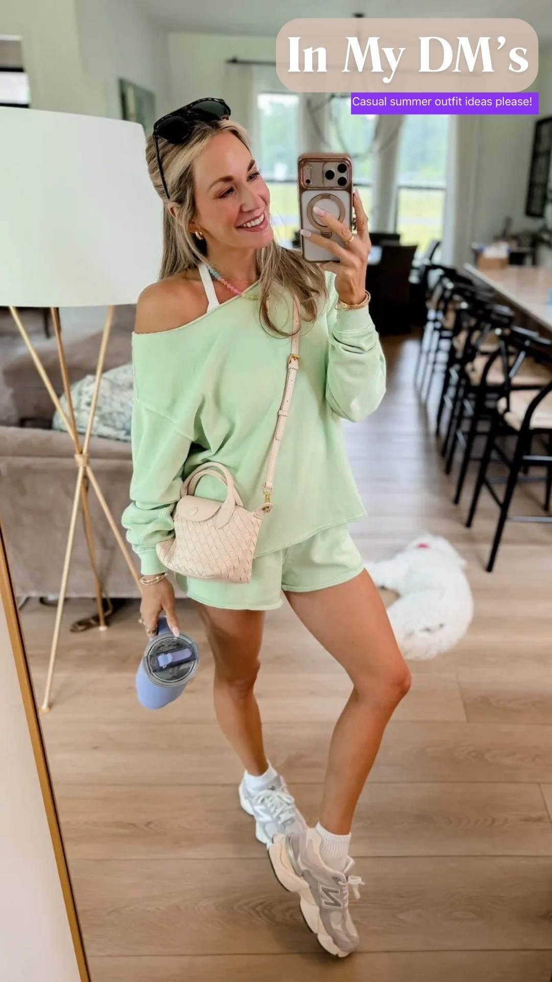Easy everyday set that’s great for lounging or errands / school pickup! 💚

#LTKootd #LTKgrwm #LTKmomlife