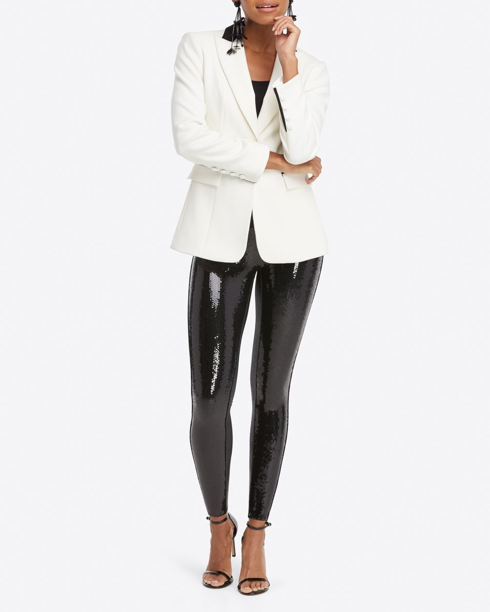 Faux Leather Sequin Leggings | Spanx