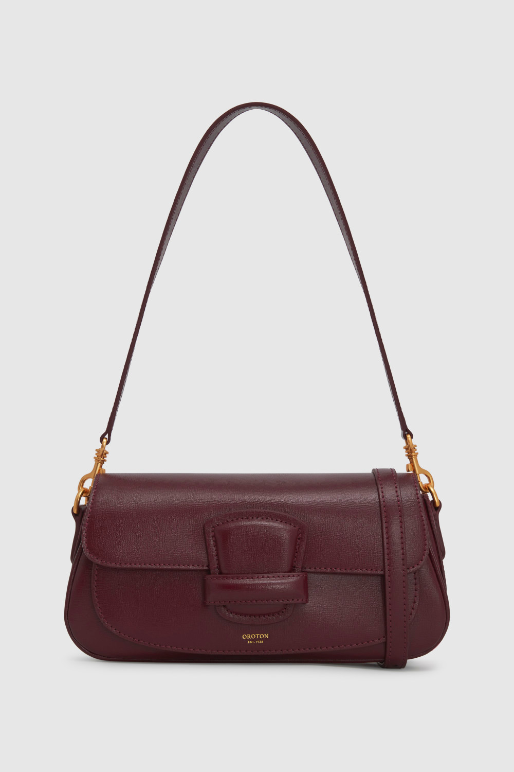 CARTER BAGUETTE CURRANT | Oroton