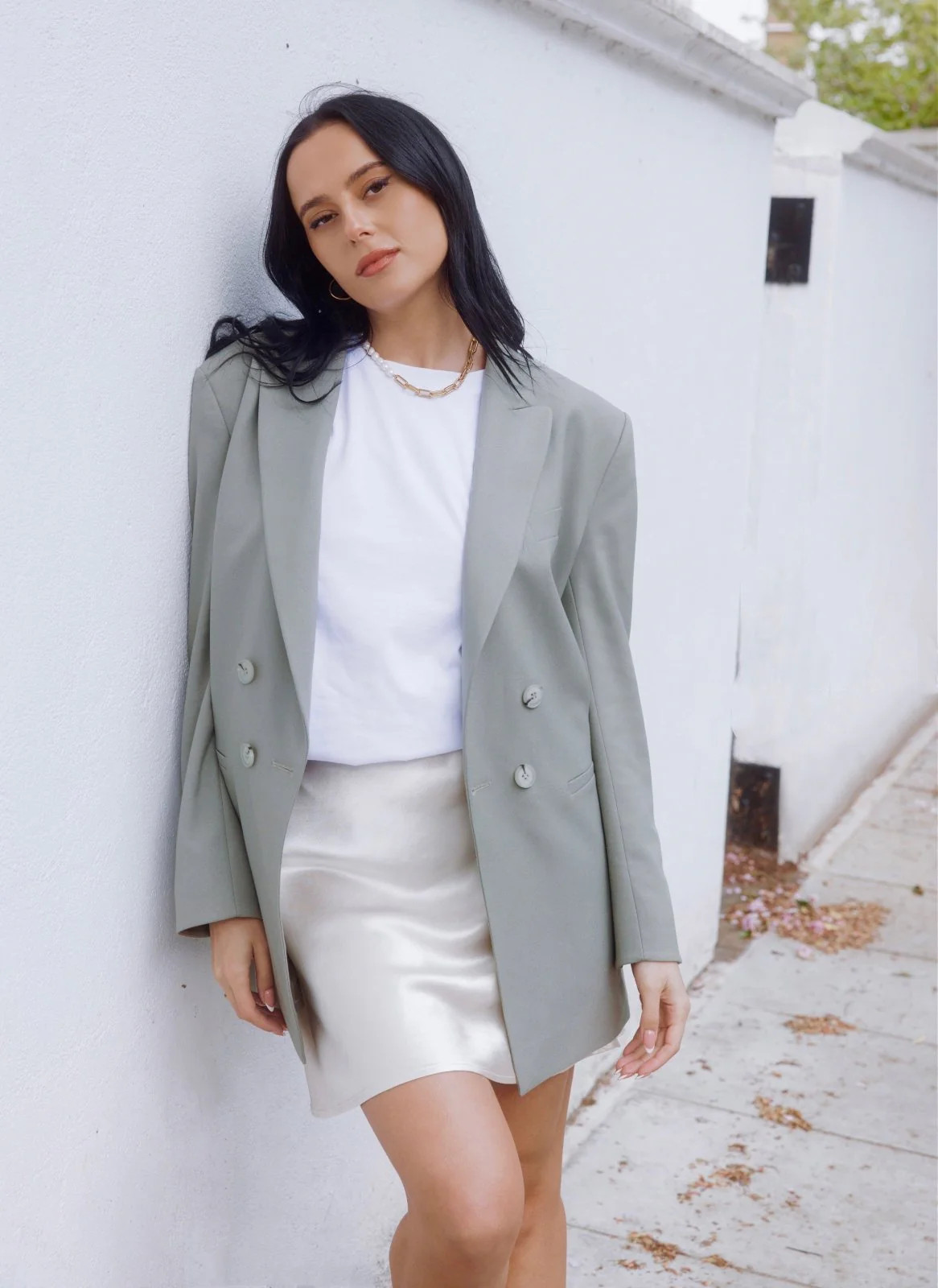 The Tori | Khaki Boyfriend Blazer | Sinead Keary