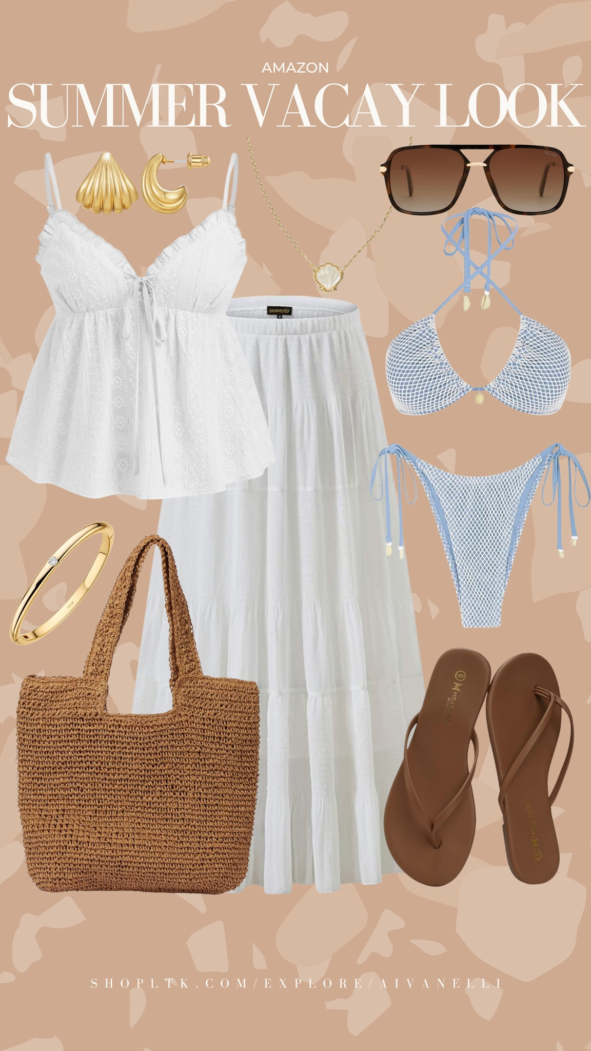 Amazon beach day look

Beach day outfit idea
Poolside fashion look
Coastal vacation style
Resort wear inspiration
Swimsuit cover up outfit
Tropical getaway look
Summer sandals and accessories
Seaside brunch outfit
Oceanfront casual chic

#LTKootd #LTKSeasonal #LTKSwim