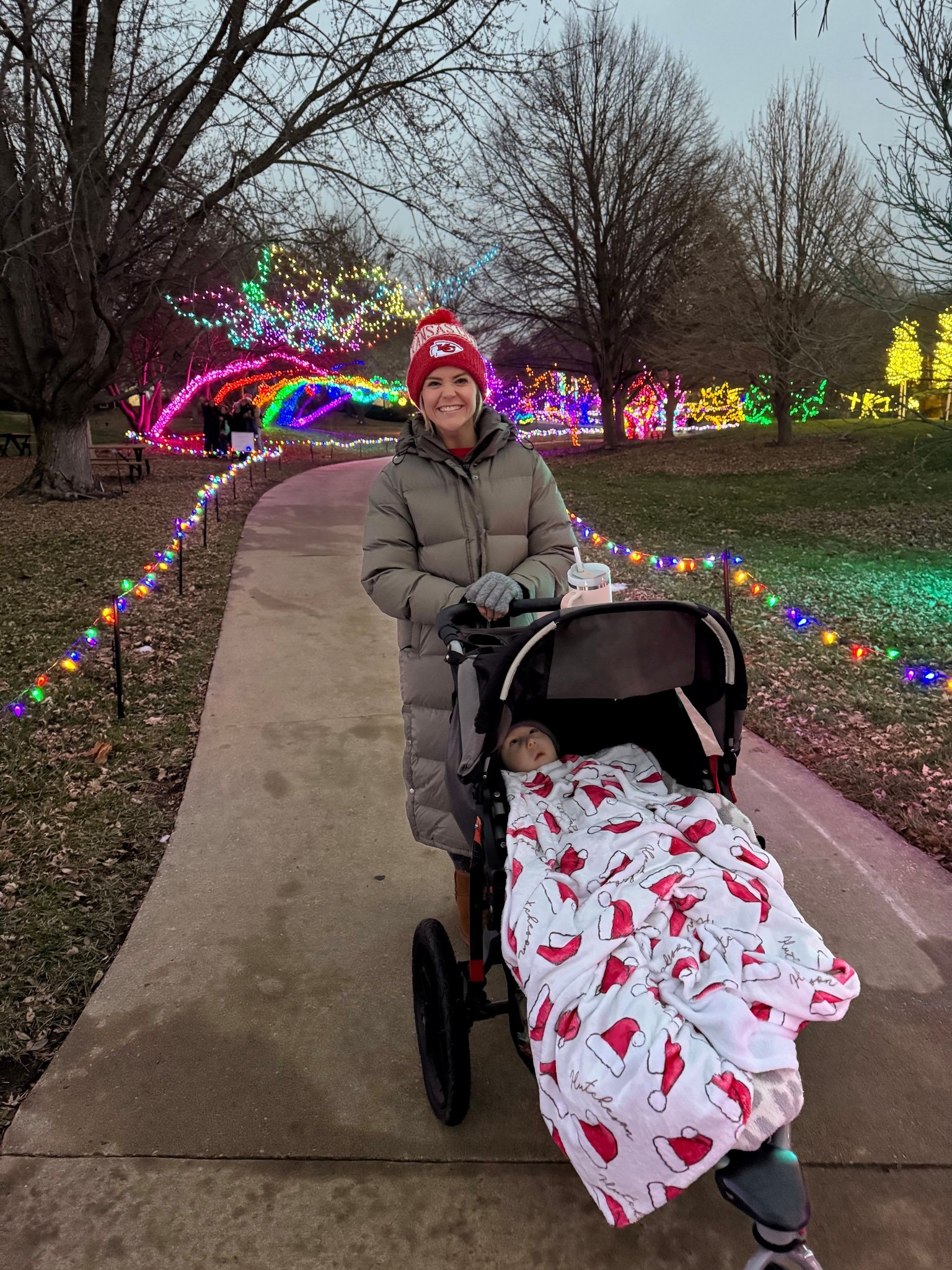 THIS COAT IS EVERYTHING. Obsessed. I have my true size small and can still layer underneath! It is SO WARM, worth every penny. Great quality will last me years 

And this Santa hat blanket!!! SO soft and adorable, and can be personalized! 

#LTKPetite #LTKGiftGuide #LTKHoliday